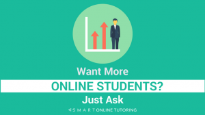 Want more online students? Just ask