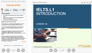 Off2Class intro lesson for IELTS listening